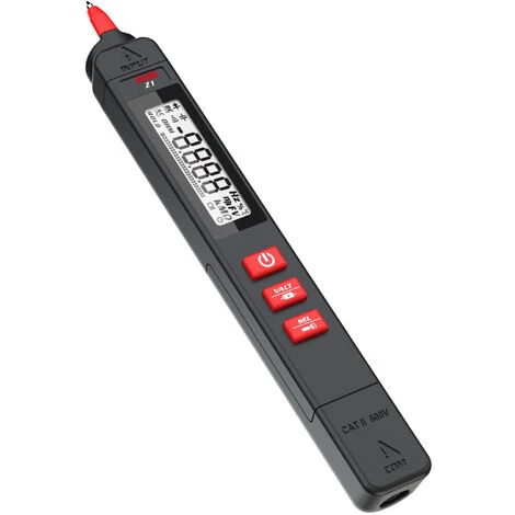 BSIDE Z1 Multimètre Testeur Numérique LCD Détecteur De Tension De Type Stylo Intelligent 2000 Points Résistance De Fréquence De Tension DC/AC Continuité NCV Fil En Direct Compteur De Contrôle De Fil Neutre 4 BSIDE Z1 Multimètre Testeur Numérique LCD Détecteur De Tension De Type Stylo Intelligent 2000 Points Résistance De Fréquence De Tension DC/AC Continuité NCV Fil En Direct Compteur De Contrôle De Fil Neutre – Image 4