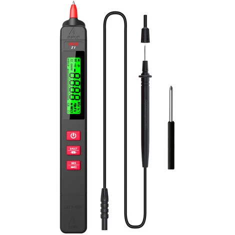BSIDE Z1 Multimètre Testeur Numérique LCD Détecteur De Tension De Type Stylo Intelligent 2000 Points Résistance De Fréquence De Tension DC/AC Continuité NCV Fil En Direct Compteur De Contrôle De Fil Neutre 5 BSIDE Z1 Multimètre Testeur Numérique LCD Détecteur De Tension De Type Stylo Intelligent 2000 Points Résistance De Fréquence De Tension DC/AC Continuité NCV Fil En Direct Compteur De Contrôle De Fil Neutre – Image 5