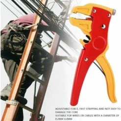 LLOVE Pince Denuder Automatique- Pince à Dénuder - Pince à Dénuder Automatique Multifonction Pince à Dénuder Pince à Dénuder（1 Pcs） -Outil de l'électricien Soldes 2022 67631489 5