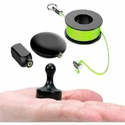 AOUGO Extracteur De Fil Magnétique, Extracteur De Câble Magnétique, Outils De Pêche De Câble électrique à Travers Le Mur, Système De Tirage De Fil Pour La Maison Et L'extérieur