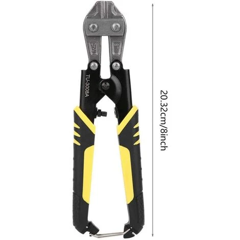 ENLENK Coupe-câble, Outil à Main Ergonomique Double Ton Poignée Antidérapante Mini 8 Pouces En Acier Au Chrome-vanadium Robuste Pour Couper Les Boulons Vis à Chaîne Fil 2 ENLENK Coupe-câble, Outil à Main Ergonomique Double Ton Poignée Antidérapante Mini 8 Pouces En Acier Au Chrome-vanadium Robuste Pour Couper Les Boulons Vis à Chaîne Fil – Image 2