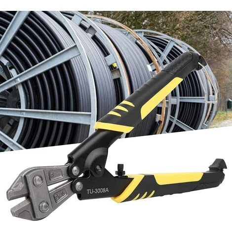 ENLENK Coupe-câble, Outil à Main Ergonomique Double Ton Poignée Antidérapante Mini 8 Pouces En Acier Au Chrome-vanadium Robuste Pour Couper Les Boulons Vis à Chaîne Fil 4 ENLENK Coupe-câble, Outil à Main Ergonomique Double Ton Poignée Antidérapante Mini 8 Pouces En Acier Au Chrome-vanadium Robuste Pour Couper Les Boulons Vis à Chaîne Fil – Image 4