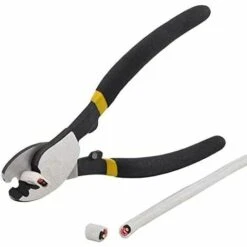 ENLENK Pince Coupe Cable,Pince Coupante 150mm Câble Mâchoires De Serrage Pour Fils Aluminium Cuivre Câble -Outil de l'électricien Soldes 2022 67681778 5