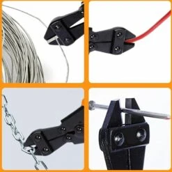 ENLENK Coupe-câble 200 Mm Coupe-boulons, Treillis Métallique, Ciseaux à Ressort Avec Poignée Confortable En Caoutchouc Souple, Poignée Ergonomique En Caoutchouc (1 Paquet) 8 ENLENK Coupe-câble 200 Mm Coupe-boulons, Treillis Métallique, Ciseaux à Ressort Avec Poignée Confortable En Caoutchouc Souple, Poignée Ergonomique En Caoutchouc (1 Paquet) -Outil de l'électricien Soldes 2022 67682982 4