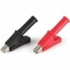JOORRT 2 Pinces De Protection Complètes Pinces Crocodile Pince Crocodile Pour Testeur Multimètre Noir Rouge