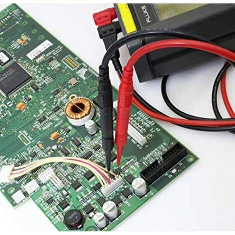 JOORRT 2Pcs Test Sonde Instrument Pièces & Accessoires Aiguille Multimètre Outils Noir/Rouge Pour Fiche Banane Test De Voiture Ligne De Ponction - Noir & Rouge 4 JOORRT 2Pcs Test Sonde Instrument Pièces & Accessoires Aiguille Multimètre Outils Noir/Rouge Pour Fiche Banane Test De Voiture Ligne De Ponction - Noir & Rouge – Image 4