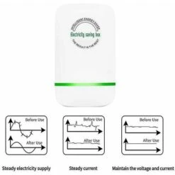 DONTODENT Boîte D'économie D'électricité Pour Appareil 2 Pièces - Réducteur D'électricité Pour Boîte D'économie D'énergie (États-Unis/Royaume-Uni/UE) - UE -Outil de l'électricien Soldes 2022 67703693 5