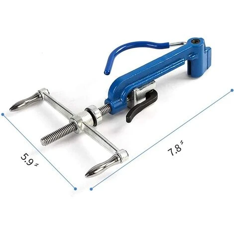 AOUGO Pince à Cercler En Acier Inoxydable - Pince à Cercler à Bande Manuelle Pince à Vis Attaches De Câble Outil De Bande De Cerclage Très Tendu Pour Tendeur De Cerclage 2 AOUGO Pince à Cercler En Acier Inoxydable - Pince à Cercler à Bande Manuelle Pince à Vis Attaches De Câble Outil De Bande De Cerclage Très Tendu Pour Tendeur De Cerclage – Image 2