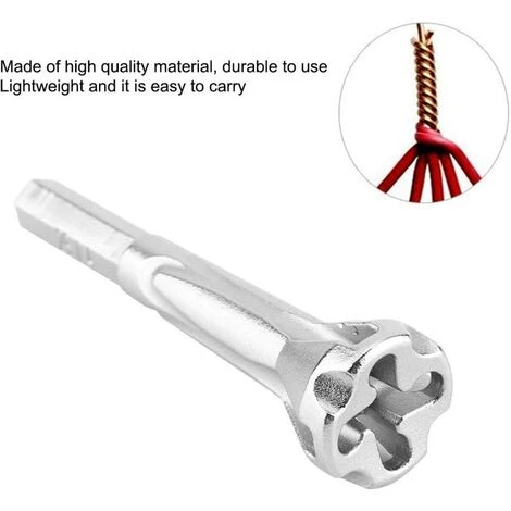 FLYME Torsadeur De Fil, Dénudeur De Fil, Outil De Torsion De Fil, Dénudeur De Fil, Bornes De Fil Outils Électriques Pour Dénuder Et Rorsader Câble 4 FLYME Torsadeur De Fil, Dénudeur De Fil, Outil De Torsion De Fil, Dénudeur De Fil, Bornes De Fil Outils Électriques Pour Dénuder Et Rorsader Câble – Image 4
