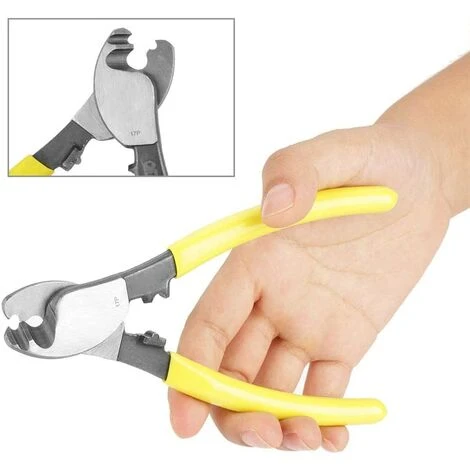 FLYME 6 Inch Pince Coupante De Câble, Câble Électrique Fil De Coupe Pince En Acier Chrome Vanadium, Outil De Coupe à Main Pour PE/IV Câbles, Câbles De Communication, Fils De Cuivre Mou 5 FLYME 6 Inch Pince Coupante De Câble, Câble Électrique Fil De Coupe Pince En Acier Chrome Vanadium, Outil De Coupe à Main Pour PE/IV Câbles, Câbles De Communication, Fils De Cuivre Mou – Image 5