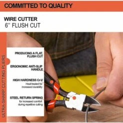 FLYME Pince à Coupe Précise De - Pince Coupante Fil Diagonale Pince Coupante, Noir 7 FLYME Pince à Coupe Précise De - Pince Coupante Fil Diagonale Pince Coupante, Noir -Outil de l'électricien Soldes 2022 67810259 3