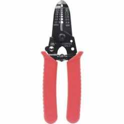 FLYME Pince à Dénuder Automatique Multifonctionnelle Pince Coupante Outillage Professionnel Pour Électricien Avec Trou Fileté De Précision