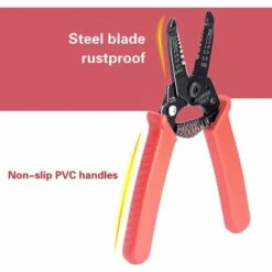 FLYME Pince à Dénuder Automatique Multifonctionnelle Pince Coupante Outillage Professionnel Pour Électricien Avec Trou Fileté De Précision 7 FLYME Pince à Dénuder Automatique Multifonctionnelle Pince Coupante Outillage Professionnel Pour Électricien Avec Trou Fileté De Précision -Outil de l'électricien Soldes 2022 67810653 4