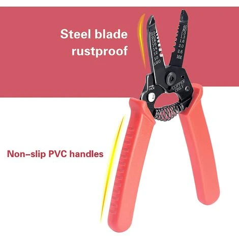 FLYME Pince à Dénuder Automatique Multifonctionnelle Pince Coupante Outillage Professionnel Pour Électricien Avec Trou Fileté De Précision 4 FLYME Pince à Dénuder Automatique Multifonctionnelle Pince Coupante Outillage Professionnel Pour Électricien Avec Trou Fileté De Précision – Image 4