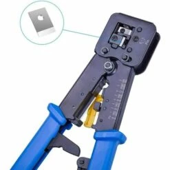 YIENJAOY AGILITY Outil De Sertissage Professionnel EZ Pass Through - Pince à Sertir à Cliquet - Pince à Dénuder Pour Les Connecteurs Internet Anciens 7 YIENJAOY AGILITY Outil De Sertissage Professionnel EZ Pass Through - Pince à Sertir à Cliquet - Pince à Dénuder Pour Les Connecteurs Internet Anciens -Outil de l'électricien Soldes 2022 67819613 3