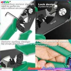 FUIENKO Pince à Dénuder La Fiber Optique à Trois Trous 8PK-326, Dénudeur De Fil De Fiber FTTH 8PK-100%, 1 Pièce, 326 9 FUIENKO Pince à Dénuder La Fiber Optique à Trois Trous 8PK-326, Dénudeur De Fil De Fiber FTTH 8PK-100%, 1 Pièce, 326 -Outil de l'électricien Soldes 2022 67828041 5