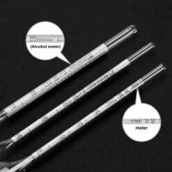 LLOVE Compteur D'alcool 3 Pièces Avec Thermomètre Compteur D'alcool Teneur En Alcool 0-40, 40-70, 70-100 Vol% Hydromètre Pour Spiritueux Distillats Whisky Brandy Vodka 7 LLOVE Compteur D'alcool 3 Pièces Avec Thermomètre Compteur D'alcool Teneur En Alcool 0-40, 40-70, 70-100 Vol% Hydromètre Pour Spiritueux Distillats Whisky Brandy Vodka -Outil de l'électricien Soldes 2022 67914682 3
