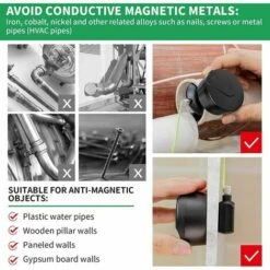 GRID COOL Extracteur MagnéTique,Outil D'Extraction De Fil,SystèMe De Traction De Fil De Bande De Poisson,Outils De PêChe De Fil De CâBle MéTallique Kit De Bande De Poisson éLectrique Coaxial 8 GRID COOL Extracteur MagnéTique,Outil D'Extraction De Fil,SystèMe De Traction De Fil De Bande De Poisson,Outils De PêChe De Fil De CâBle MéTallique Kit De Bande De Poisson éLectrique Coaxial -Outil de l'électricien Soldes 2022 68075319 4