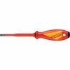 WITTE WERKZEUGE Witte 53903 Destornillador Aislado De Boca Plana Con Varilla Reducida MAXX VDE Slim (3,5x100 Mm)