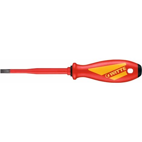 WITTE WERKZEUGE Witte 53903 Destornillador Aislado De Boca Plana Con Varilla Reducida MAXX VDE Slim (3,5x100 Mm) 1 WITTE WERKZEUGE Witte 53903 Destornillador Aislado De Boca Plana Con Varilla Reducida MAXX VDE Slim (3,5x100 Mm)
