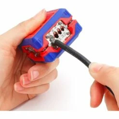 CESIèCLEFOU Dénudeur Pince à Dénuder Innovante, Boîte Magique, Outil De Dégainage Pour Câble Massif 6-24 AWG, SAT/RG6, RG59 Câble Basse Tension Universel 4-16 Mm² Lefou -Outil de l'électricien Soldes 2022 68204860 5