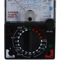 QERSTA Multimètre Analogique Multimètre Testeur AC DC Voltmètre Ampèremètre Ohmmètre Multimètre Analogique Tension Mesure De Résistance De Courant -Outil de l'électricien Soldes 2022 68271328 4