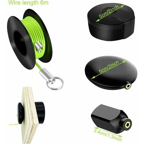 GRID COOL Tire Fil Magnetique-Electrique Puller For Outils Et Testeurs Passe Fil Aimant Tire Fil MagnéTique Tire Fils D'électricien 2 GRID COOL Tire Fil Magnetique-Electrique Puller For Outils Et Testeurs Passe Fil Aimant Tire Fil MagnéTique Tire Fils D'électricien – Image 2