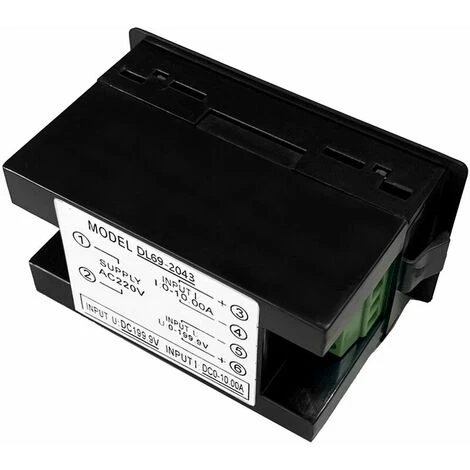 Multimètre, Ohmmètre Et Ampèremètre DENUOTOP Voltmètre Numérique Ampèremètre Tension Courant Testeur Jauge Volt Ampérage Testeur Compteur Amp Détecteur Rouge Vert Double Affichage Multimètre Numérique 2 Multimètre, Ohmmètre Et Ampèremètre DENUOTOP Voltmètre Numérique Ampèremètre Tension Courant Testeur Jauge Volt Ampérage Testeur Compteur Amp Détecteur Rouge Vert Double Affichage Multimètre Numérique – Image 2