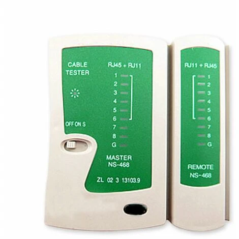 Pince Et Testeur De Câble Réseau RJ45, RJ11 Et RJ12 - Linxor - Vert 2 Pince Et Testeur De Câble Réseau RJ45, RJ11 Et RJ12 - Linxor - Vert – Image 2