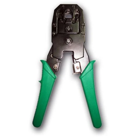 Pince Et Testeur De Câble Réseau RJ45, RJ11 Et RJ12 - Linxor - Vert 4 Pince Et Testeur De Câble Réseau RJ45, RJ11 Et RJ12 - Linxor - Vert – Image 4