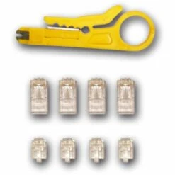 Pince Et Testeur De Câble Réseau RJ45, RJ11 Et RJ12 - Linxor - Vert 9 Pince Et Testeur De Câble Réseau RJ45, RJ11 Et RJ12 - Linxor - Vert -Outil de l'électricien Soldes 2022 71637 5