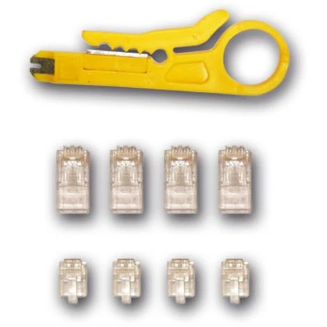 Pince Et Testeur De Câble Réseau RJ45, RJ11 Et RJ12 - Linxor - Vert 5 Pince Et Testeur De Câble Réseau RJ45, RJ11 Et RJ12 - Linxor - Vert – Image 5