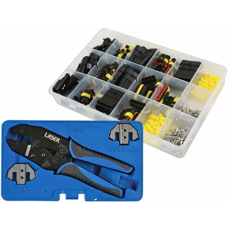 LASER TOOLS LOT SUPERSEAL : COFFRET CONNECTEURS ETANCHES ET PINCE 1 LASER TOOLS LOT SUPERSEAL : COFFRET CONNECTEURS ETANCHES ET PINCE