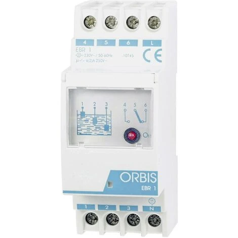 Capteur De Niveau De Remplissage ORBIS Zeitschalttechnik EBR-1 OB230130 Tension De Fonctionnement: 230 V/AC 1 Pc(s) 1 Capteur De Niveau De Remplissage ORBIS Zeitschalttechnik EBR-1 OB230130 Tension De Fonctionnement: 230 V/AC 1 Pc(s)