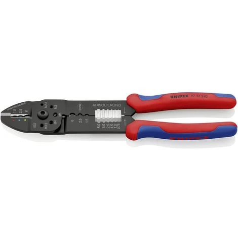 Knipex Knipex-Werk 97 32 240 Pince à Sertir Pour Cosses Isolées, Pour Connecteurs Enfichables Isolés 1.5 à 6 Mm² 2 Knipex Knipex-Werk 97 32 240 Pince à Sertir Pour Cosses Isolées, Pour Connecteurs Enfichables Isolés 1.5 à 6 Mm² – Image 2
