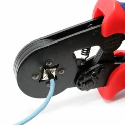 WILTEC Pince Sertir Embouts 0,25-6mm² Câble Auto-ajustable Empreinte Carrée Cosse -Outil de l'électricien Soldes 2022 8115687 5