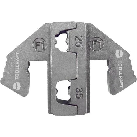 TOOLCRAFT PLE-0F1 Pour Embouts De Câble Ouverture De Serrage: 25 à 35 Mm² Adapté Pour Marque (pinces): TOOLCRAFT PZ-500 1 TOOLCRAFT PLE-0F1 Pour Embouts De Câble Ouverture De Serrage: 25 à 35 Mm² Adapté Pour Marque (pinces): TOOLCRAFT PZ-500