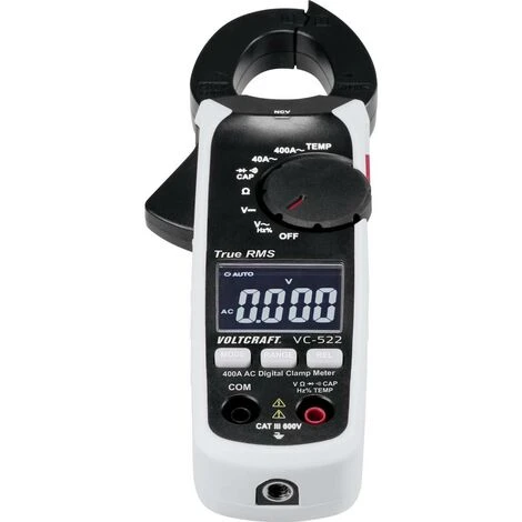 Pince Ampèremétrique VOLTCRAFT VC-522 VC-8466755 Numérique étalonné: Dusine (sans Certificat) CAT III 600 V Affichage ( 4 Pince Ampèremétrique VOLTCRAFT VC-522 VC-8466755 Numérique étalonné: Dusine (sans Certificat) CAT III 600 V Affichage ( – Image 4